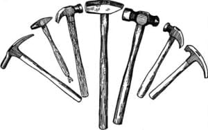 详细解释32种不同类型的锤子[注释& PDF]
